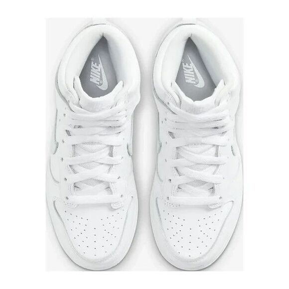 2.5Y - [NEW] Nike Dunk High SP (PS) Kid's Shoes White DC9053-101 - Picture 4 of 7